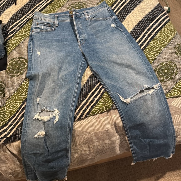 MOTHER The Tripper Ankle Fray - Picture 2 of 5